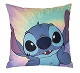 Theonoi Funda de cojín para niños, 40 x 40 cm, sin relleno, sin cojín, de algodón (puntada)