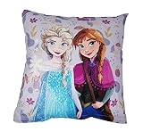 Theonoi Funda de cojín para niños, 40 x 40 cm, sin relleno, de algodón, diseño de Frozen 02 A1
